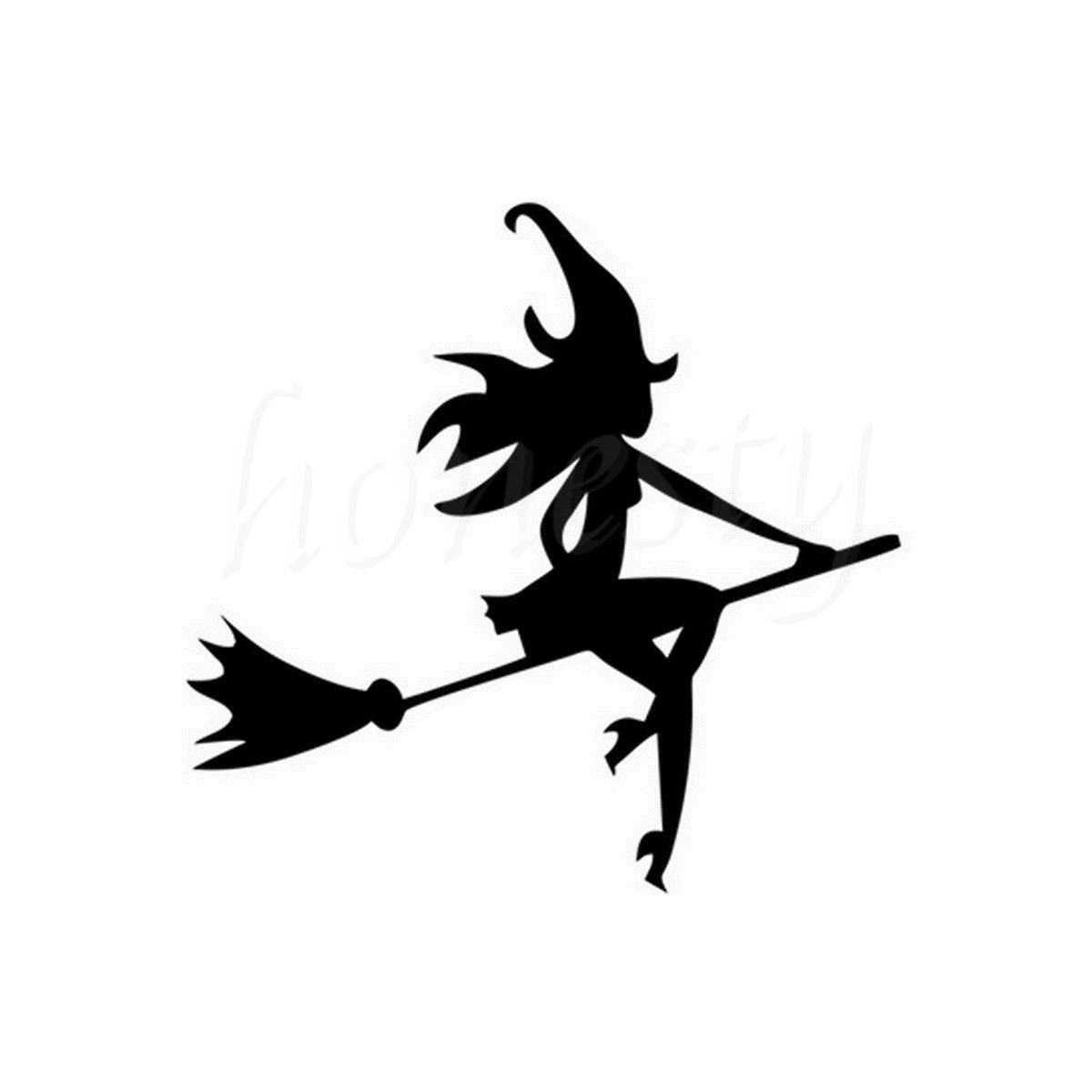 Cute Witch Silhouette At GetDrawings Free Download