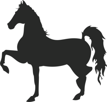 353x336 Pin By On Horse Silhouettes