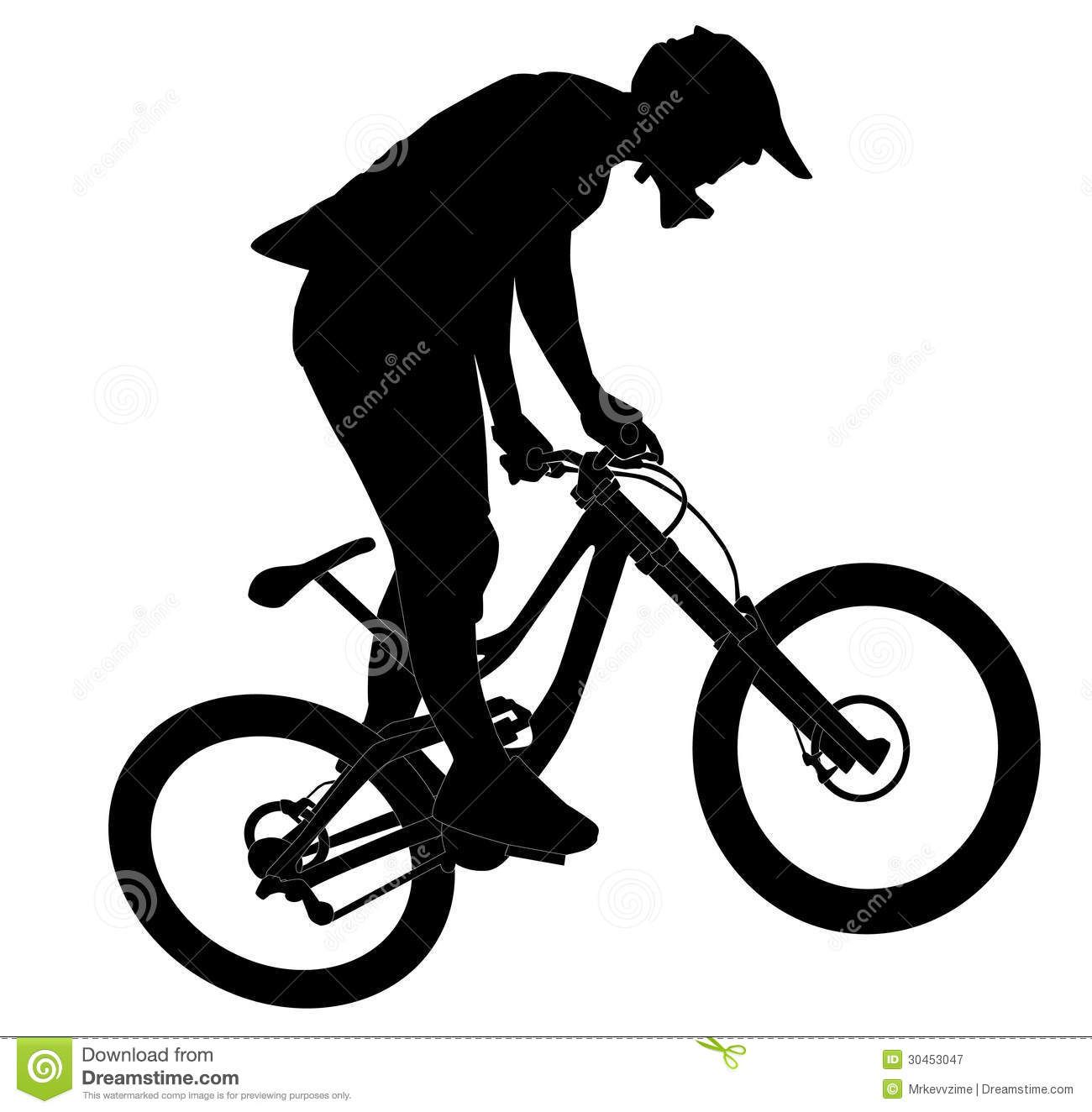 1300x1324 Mountain Bike Jump Silhouette
