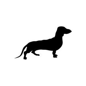 300x300 Dachshund Dog Stencil Stencil For Groom Room