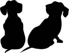 236x184 Dachshund Stencil My Pets Dachshunds, Stenciling