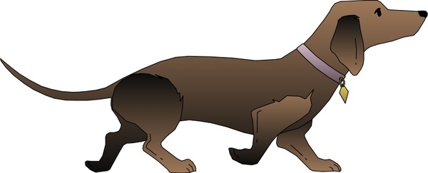 600x243 Dachshund Free Vector Download (6 Free Vector) For Commercial Use