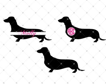 340x270 Dachshund Vector Etsy