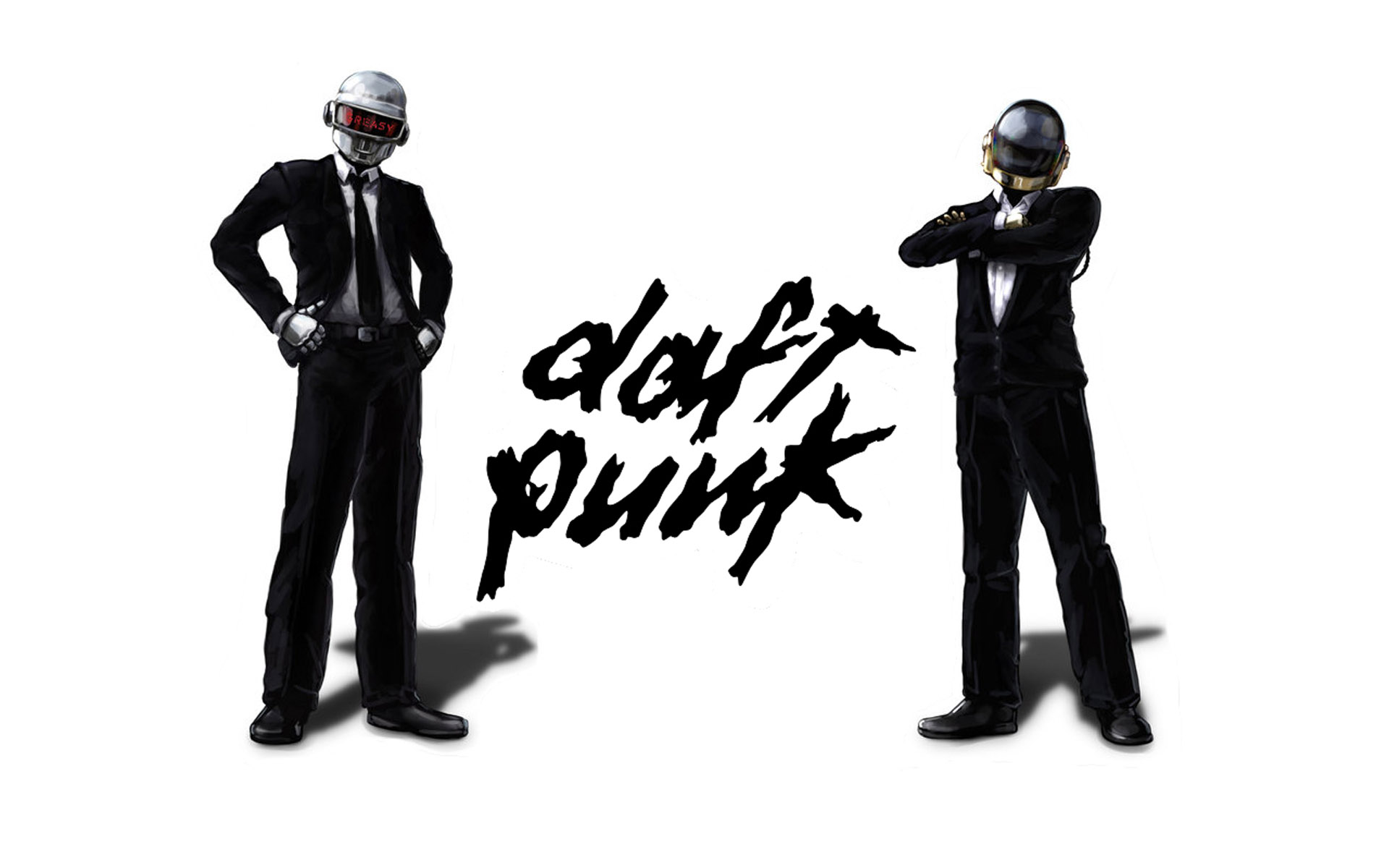 1920x1200 Daft Punk Typo, Hd Music, 4k Wallpapers, Images, Backgrounds