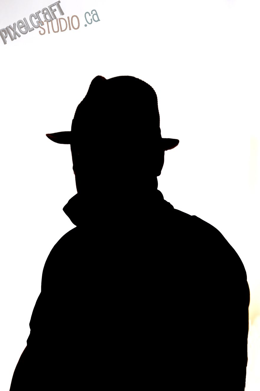 881x1322 Studio Silhouette Of A Man. Pixelcraft Studio Karma