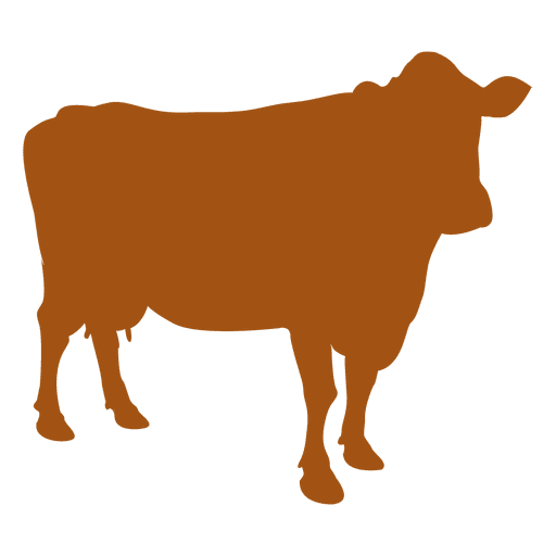 512x512 Farm Animal Cow Silhouette