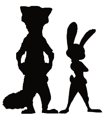385x416 Image Result For Nick Wilde Silhouette Disney T Shirt