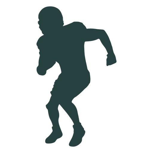 512x512 American Football Player Dodge Silhouette