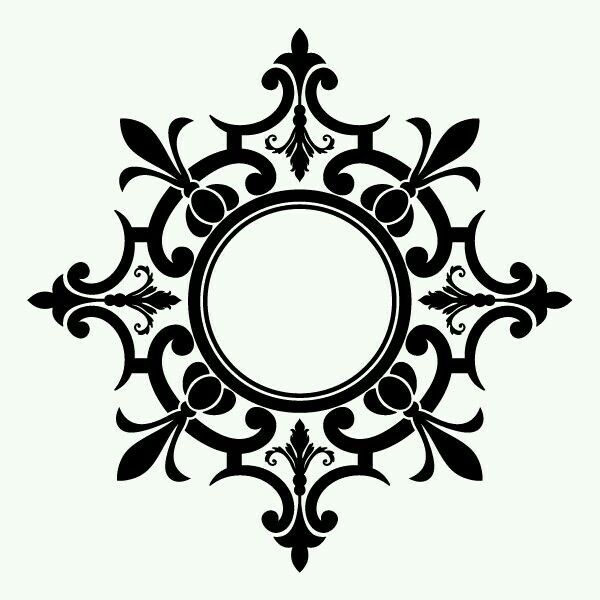 600x600 Pin By Reyhan On Desen 1 Stenciling, Stencil