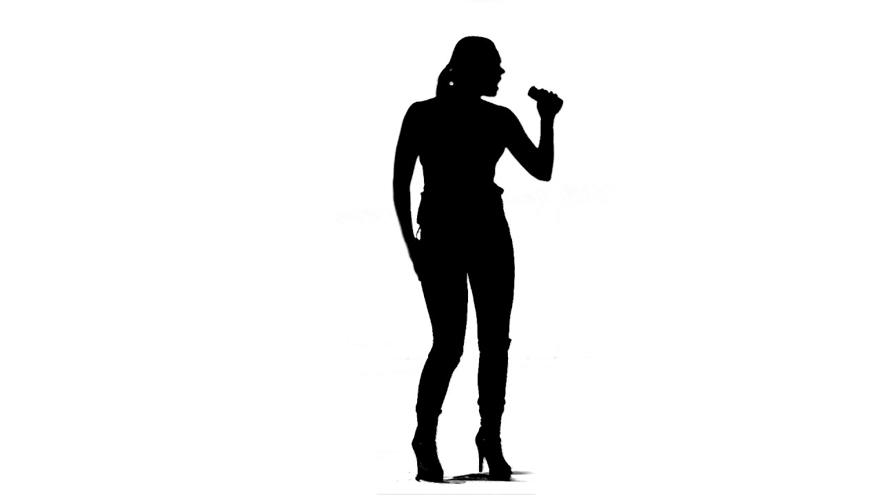 1280x720 04 Dance Girl Silhouette 50s