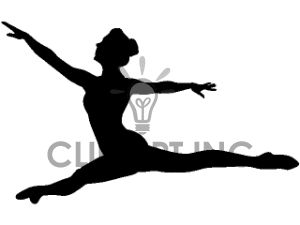 Dance Leap Silhouette