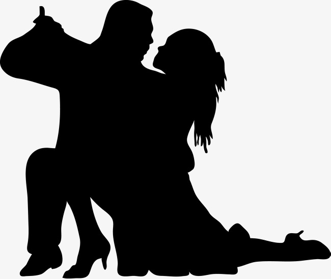 650x548 Dance Silhouette Material, Dance Silhouette, Male Partner