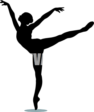 305x361 Dance Silhouette Clipart