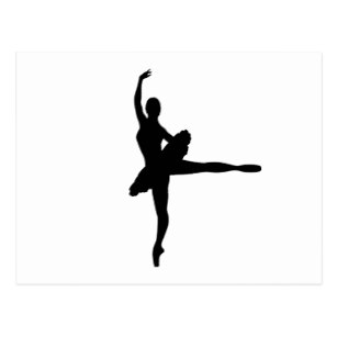 307x307 Dancer Silhouette Postcards Zazzle