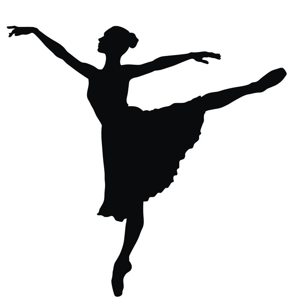 Dancer Silhouette Arabesque at GetDrawings | Free download