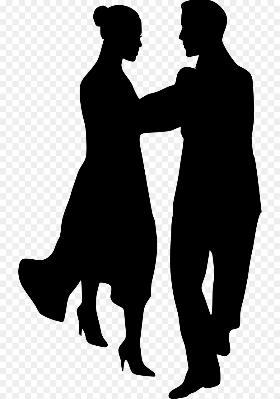900x1280 Partner Dance Silhouette Clip Art