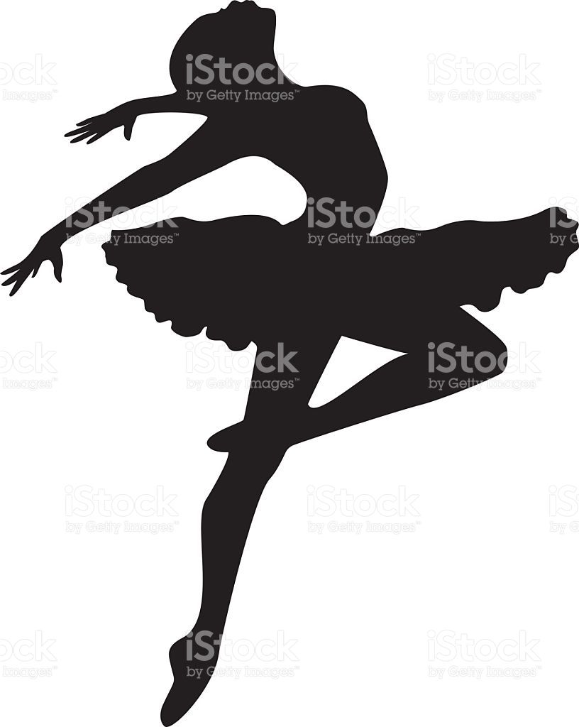 816x1024 Ballerina Silhouette Royalty Free Stock Vector Art Tattoos