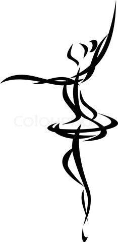 234x480 Vector Of Abstract Ballet Dancing Silhouette Think You Know Me