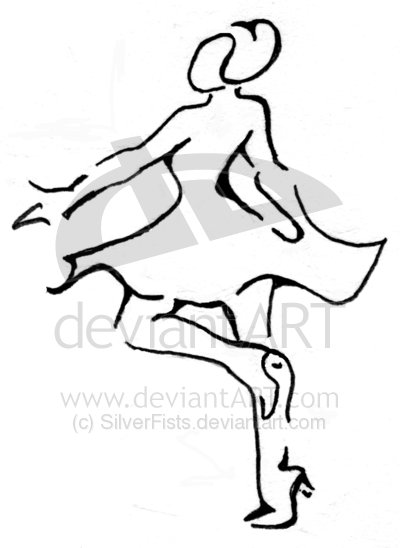 400x548 Hair Twine Dancer Tattoo