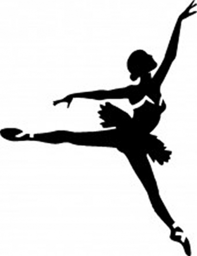 386x500 Tag Adhesive Stencil Ballerina Glitter Tattoos Airbrush Tattoos
