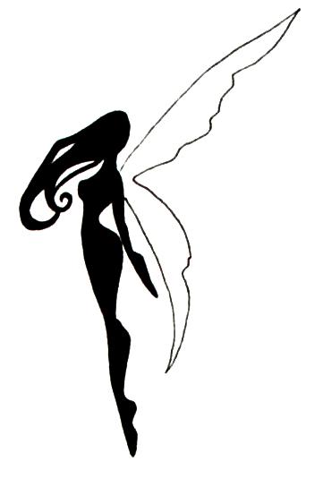 361x535 Silhouette Fairy Tattoos Collection