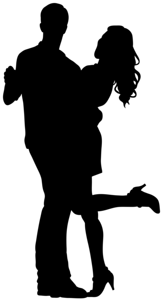 326x600 Couple Dancers Silhouette Png Transparent Clip Art Image Sagome