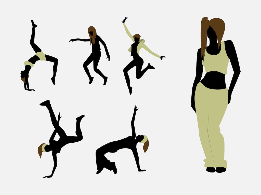 1024x767 Dancer Clipart Female Hip Hop Dancer
