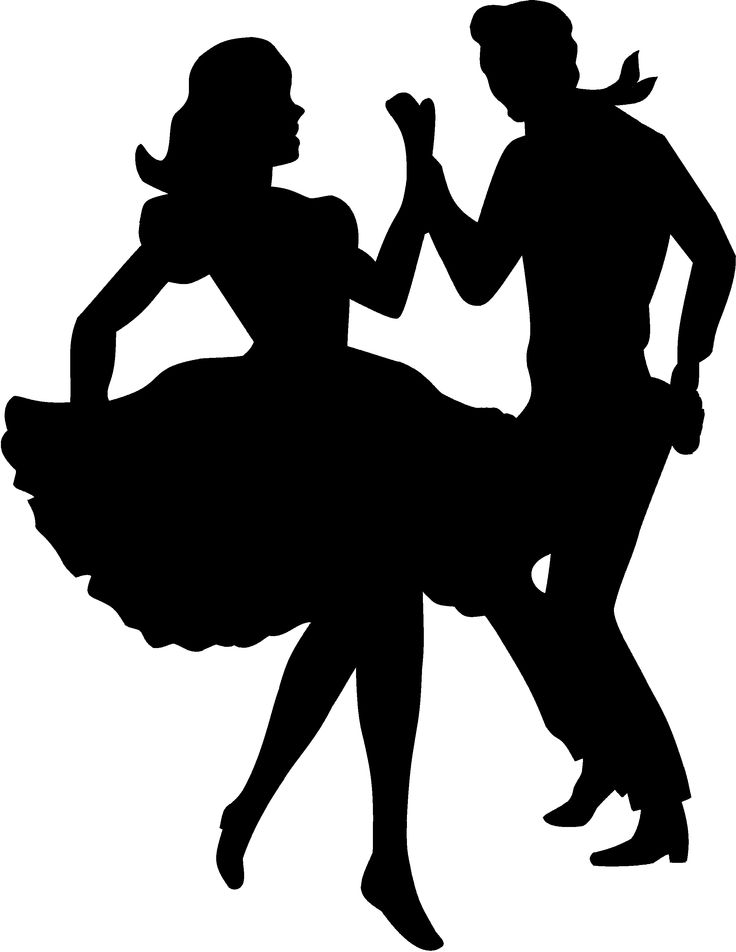 736x952 Square Dance Silhouette Clipart