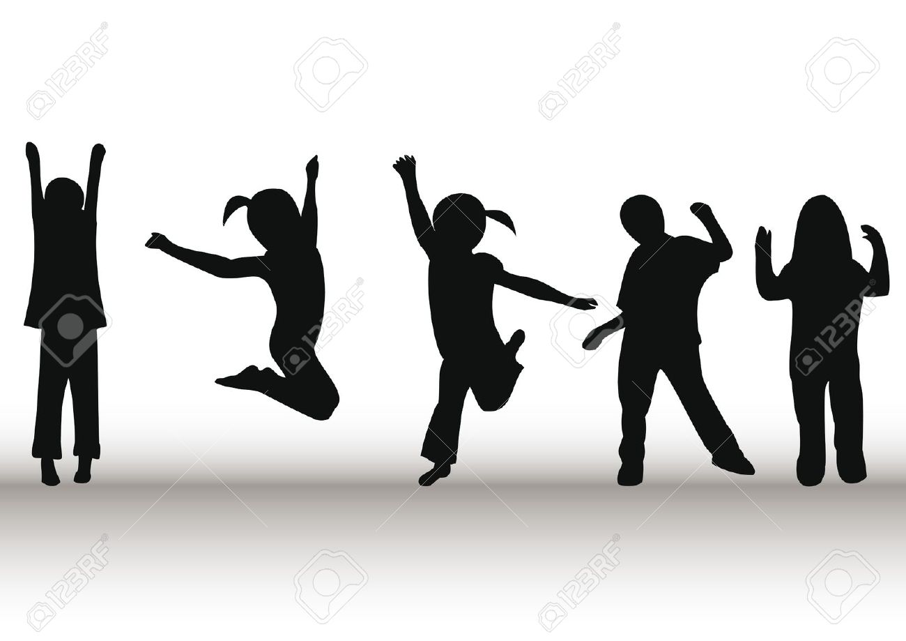 1300x919 Image Gallery Of Children Dancing Clip Art Black And White