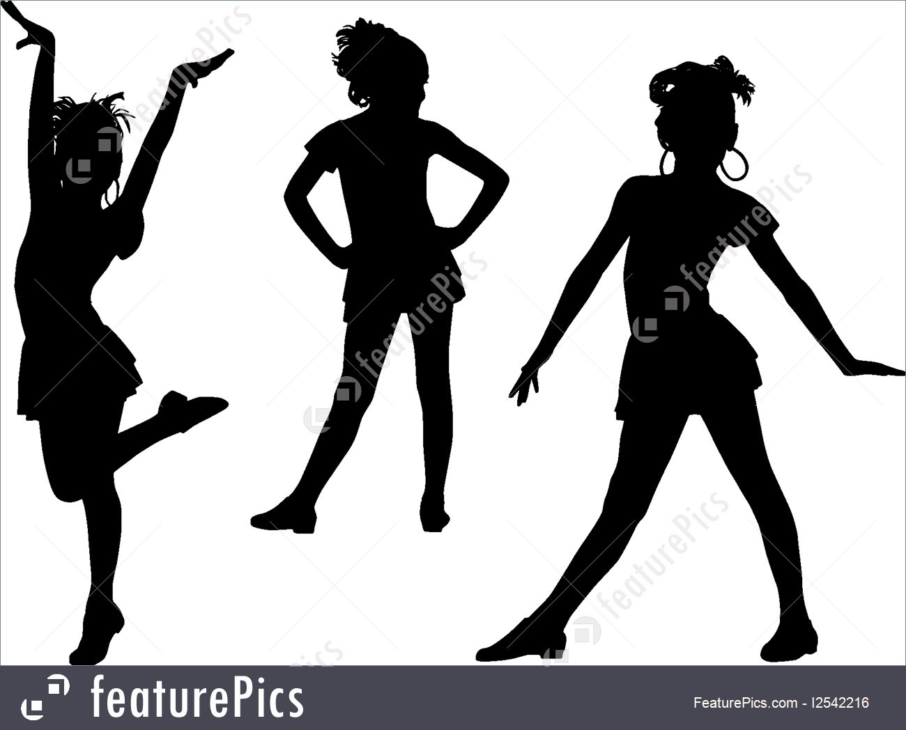 1300x1048 Joy Silhouette Children Illustration