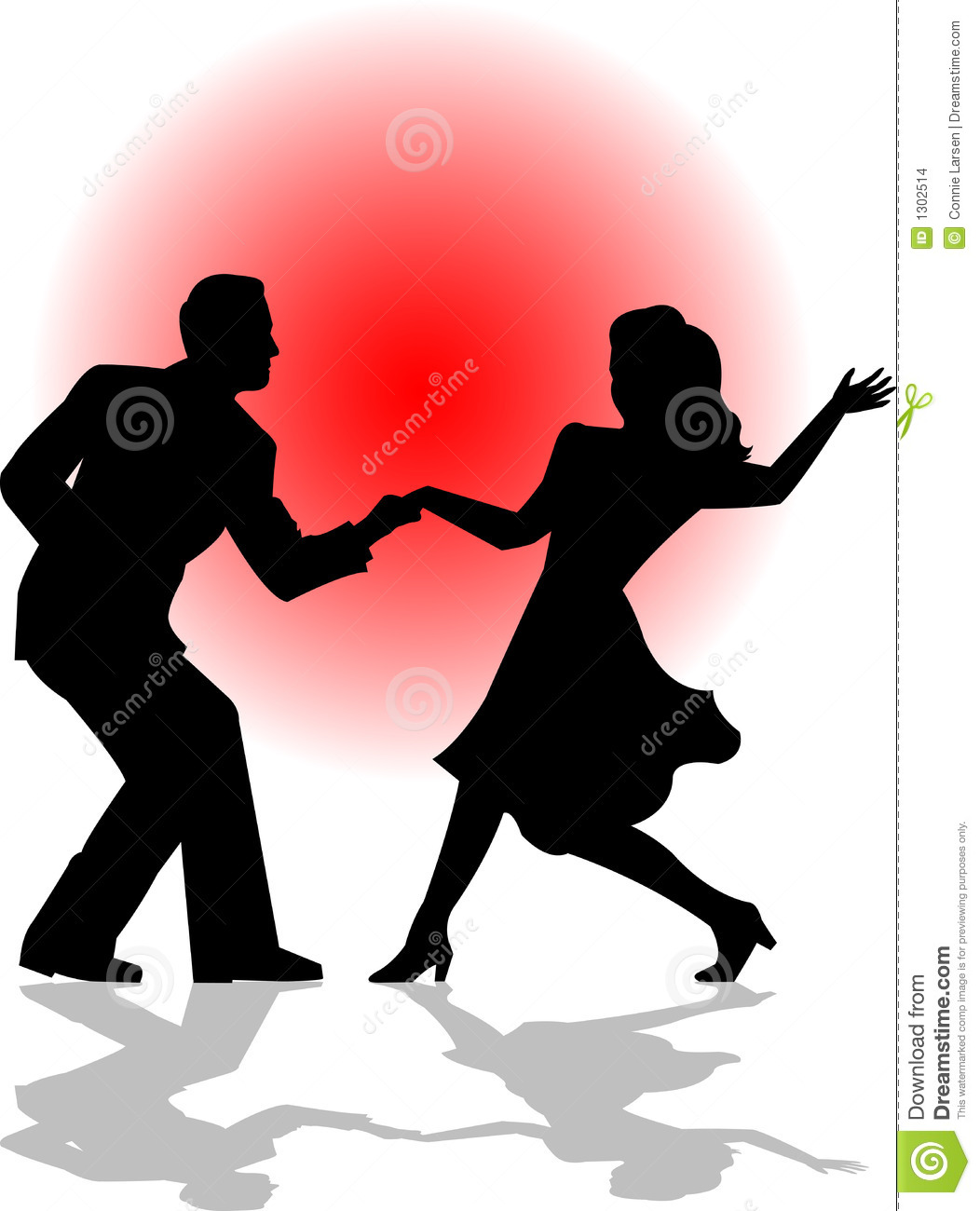 1052x1300 Couple Clipart Swing Dancing Pencil And In Color Lively