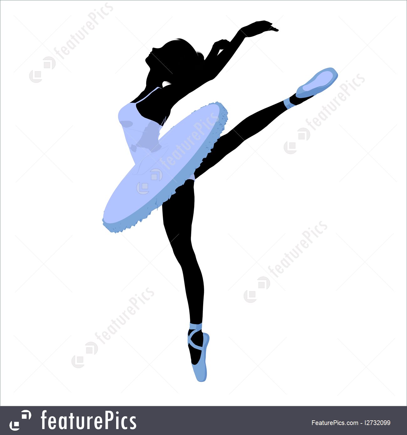 1300x1392 Entertainment Ballerina Silhouette