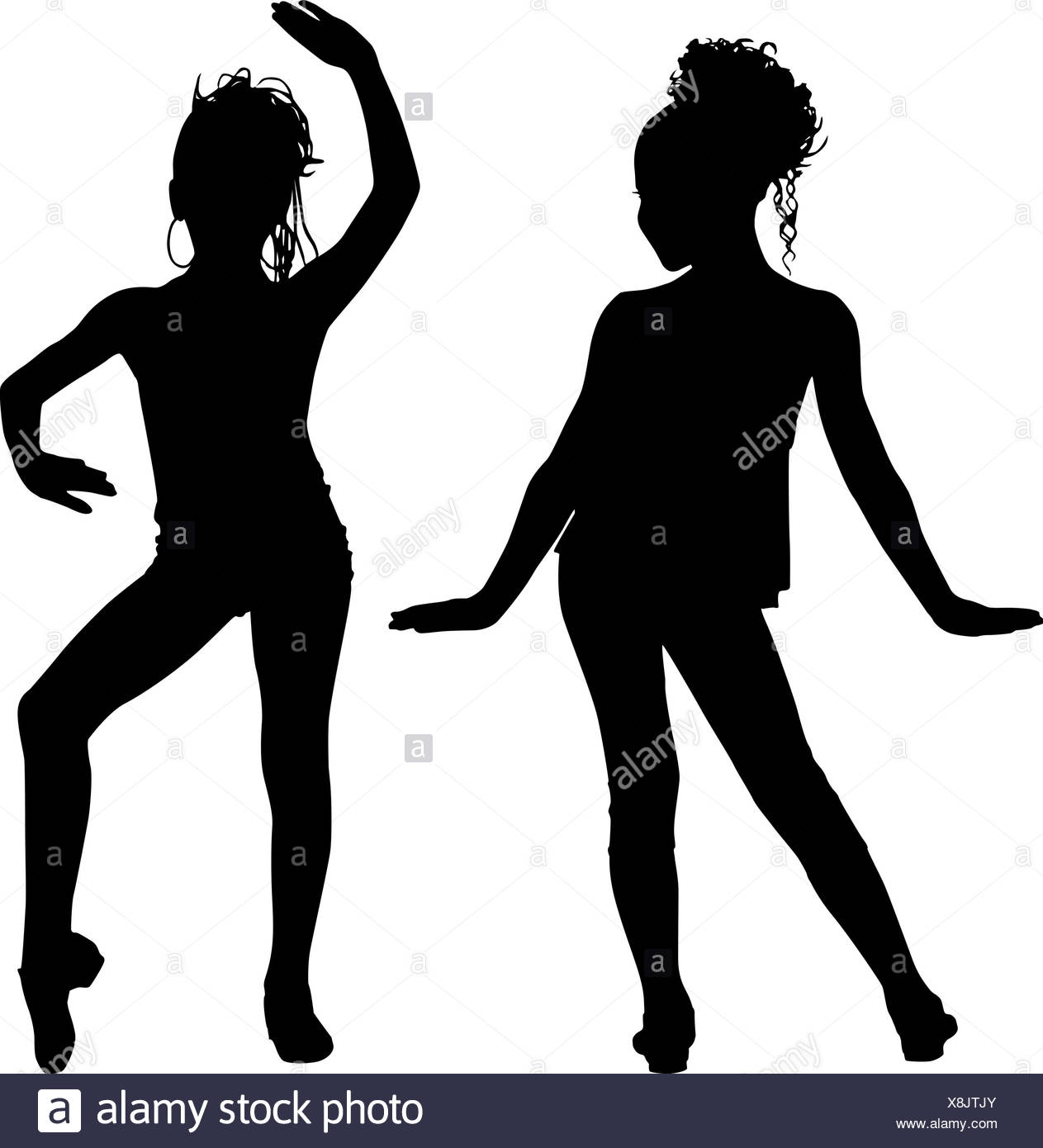 1263x1390 Dancing Child Silhouette Black And White Stock Photos Amp Images