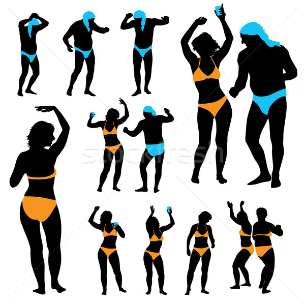 600x600 Dancing People Vector Illustration Mazur (Aiel