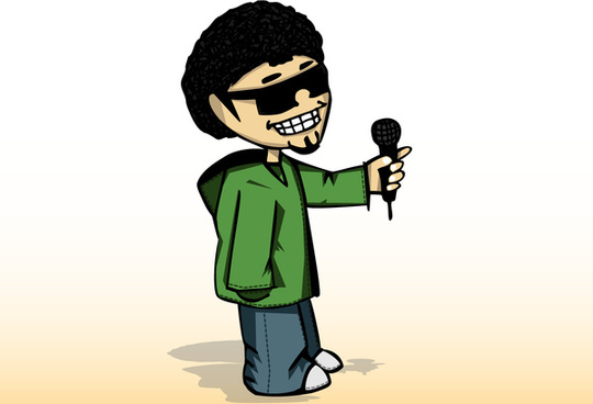 540x368 Hip Hop Dance Silhouette Free Vector Download (5,762 Free Vector