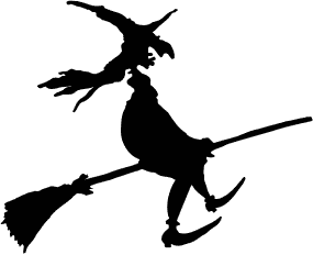 285x232 Free Halloween Silhouette Clipart