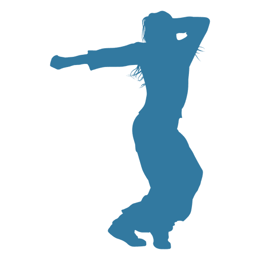 512x512 Hip Hop Dancer Silhouette