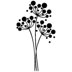 236x236 Dandelion Silhouette Clip Art