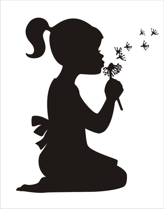 Dandelion Silhouette Stencil at GetDrawings | Free download