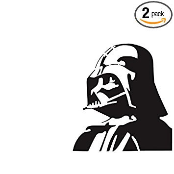 355x355 Darth Vader (Black) (Set Of 2)