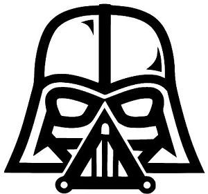 300x281 Star Wars Darth Vader Vinyl Decal Sticker Car Truck Bumper Window