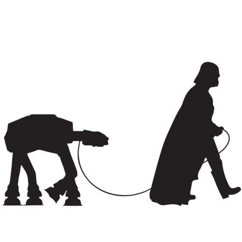 500x500 Darth Vader Walking