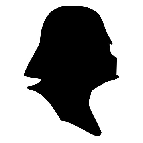 500x500 Darth Vader Mask Star Wars Die Cut Decal Car Window Wall Bumper