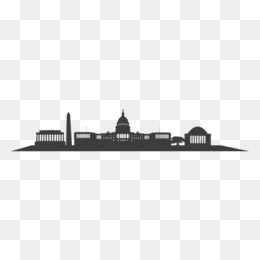 260x260 Washington, D.c. Skyline Silhouette Clip Art