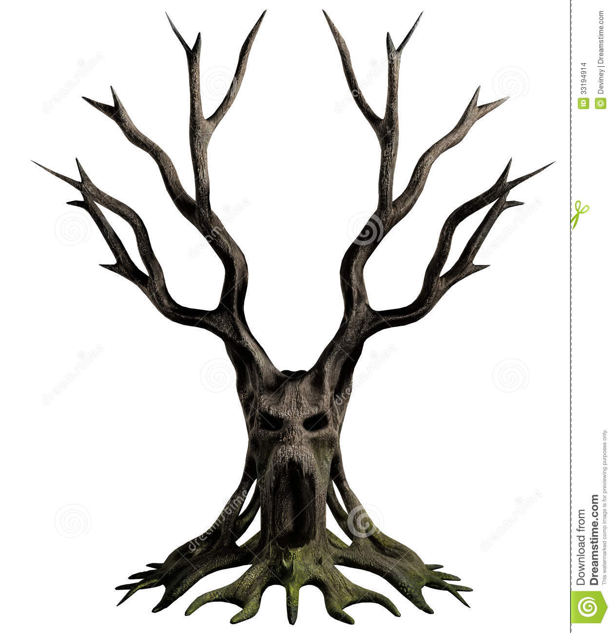 1260x1300 Dead Tree Clipart Face