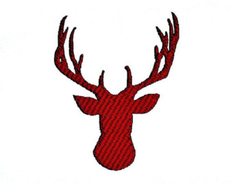 340x270 Deer Head Silhouette Svg File From Misstatestreasures On Etsy Studio