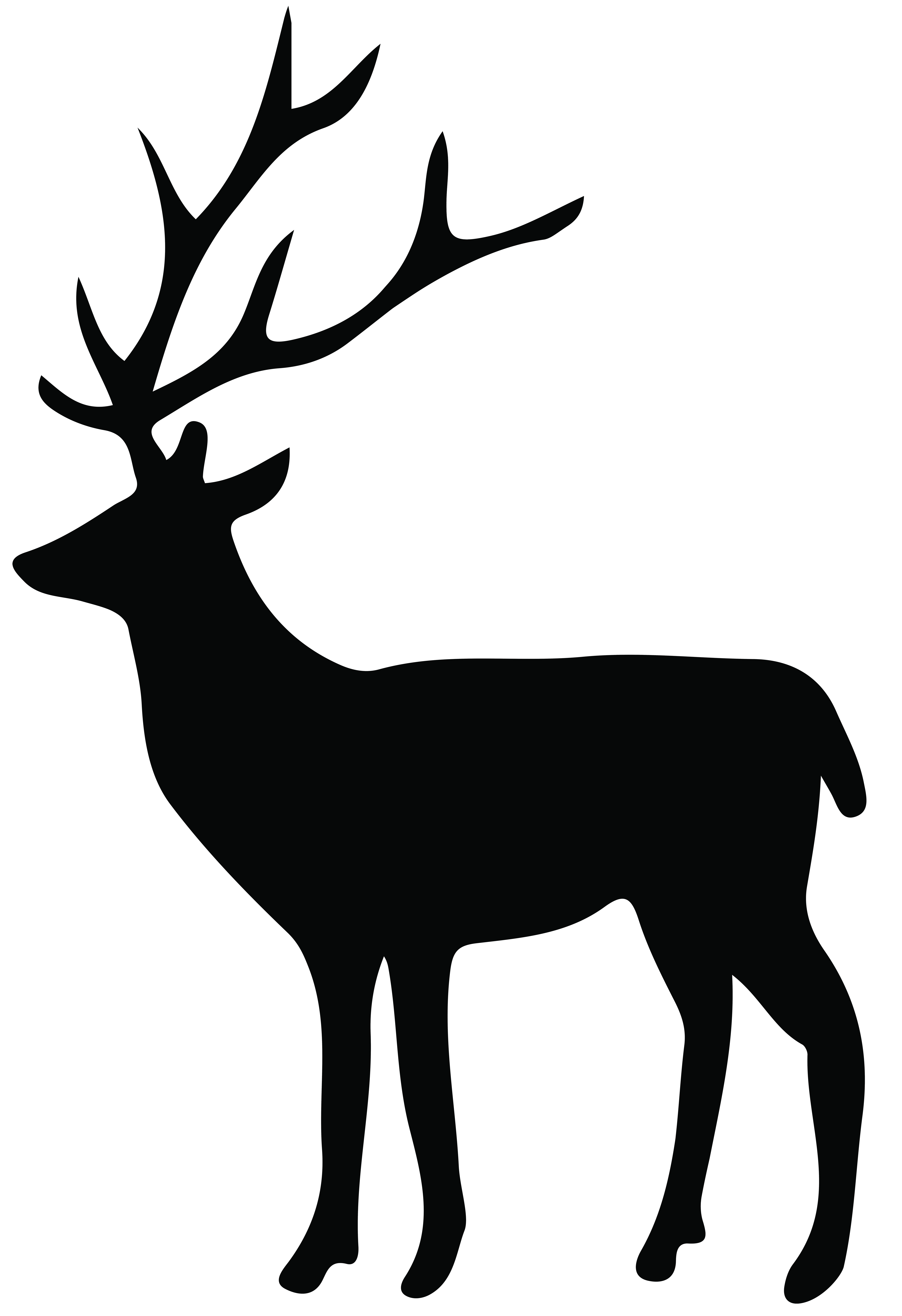 5487x8000 Deer Spring Cliparts