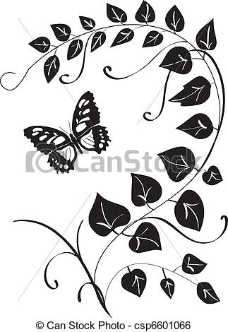 323x470 Decoration Silhouette Clip Art Vector