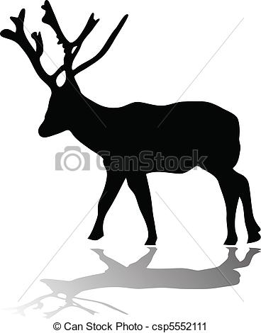 368x470 Whitetail Deer Buck Silhouette Illustrations And Clipart. 49