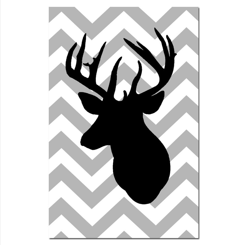 950x950 Clip Art Buck Silhouette Clip Art